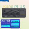 Logitech K400 Plus Wireless Touchpad Keyboard