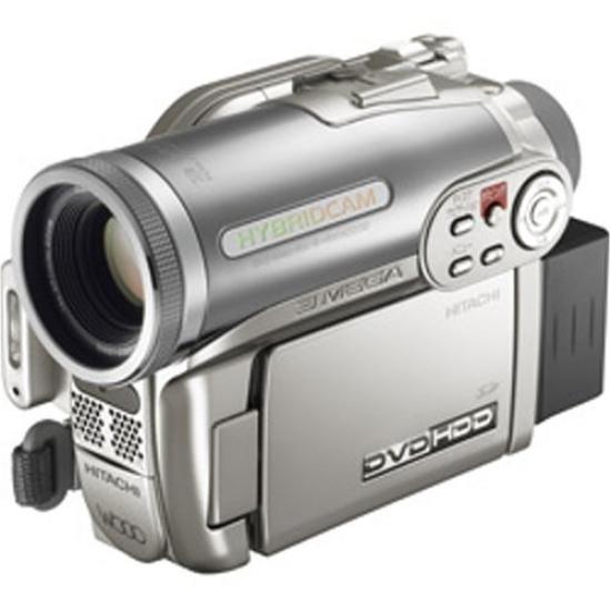 

HITACHI Гібридна DVD-камера Wooo Шампанське Срібло DZ-HS303 DZ-HS303-S
