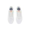 Li Ning Star River Classic Casual Durable Breathable Low-Top Skate Shoes Women sneaker White Orange AGCS254-2