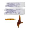Foot Point Massage Socks Comfortable Skin Friendly Convenient Portable Acupuncture Point Sock for