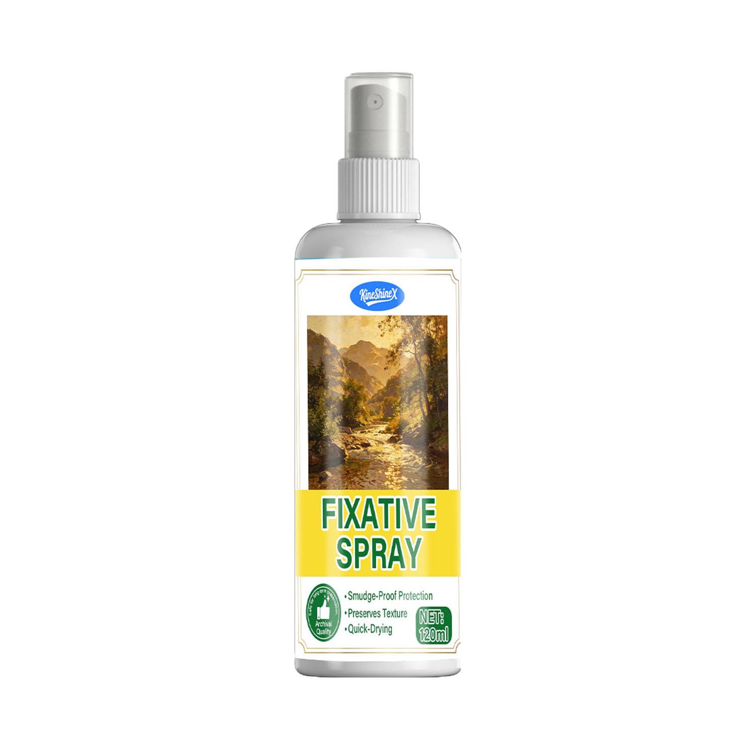 Fixative Spray, Workable Fixative Spray for Art High-Efficiency Color Fixing Protect the Painting Extend the Preservation Time