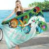 Game PEAK Co-Op Climbing Adventure Bath Towel Microfiber Soft Water Absorbing Breathable For Girl Kids Decorative Cartoon Towel