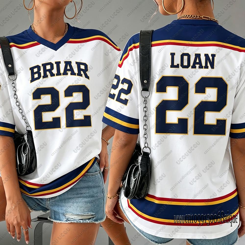 Seria TV Off Campus Briar University Tricou Graham 44 22 DI LAURENTIS 66 Tucker46 Unisex Streetwear Vară Sport Tricouri