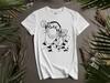 Cute Tigger and Zoo Portrait Sketch T-shirt T Shirt Men Women Unisex Tshirt K102