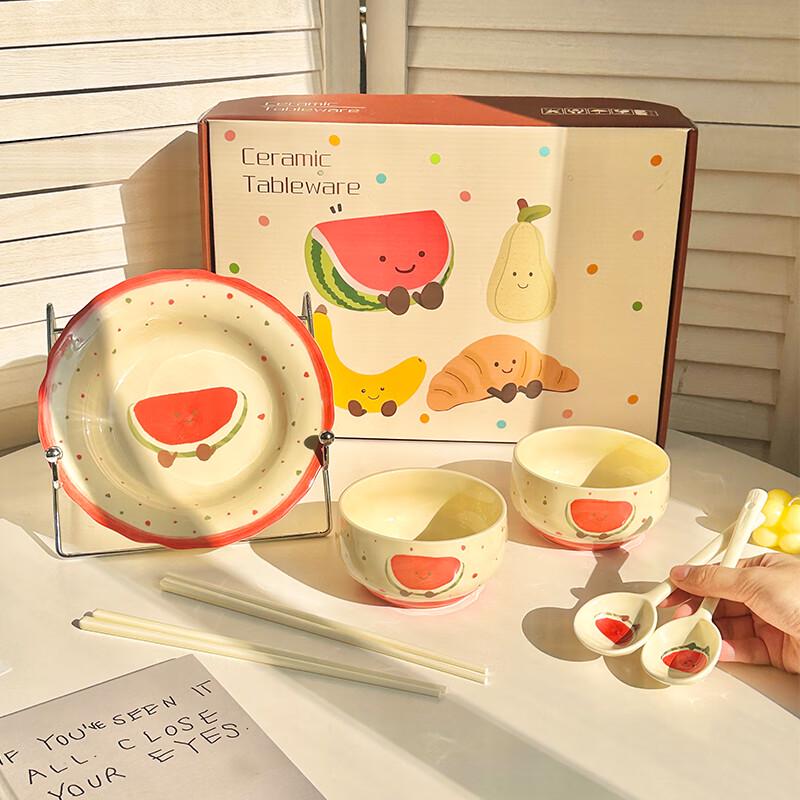Chinese Style Ceramic Dinnerware Set for Two