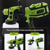 Paint Sprayer HVLP Electric Sprayer Paint Guns with 650W Container,3 Nozzles for Furniture, House Wall