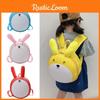 With Cute Rabbit Raised Ears Cartoon Children Casual Backpack For Use Daily