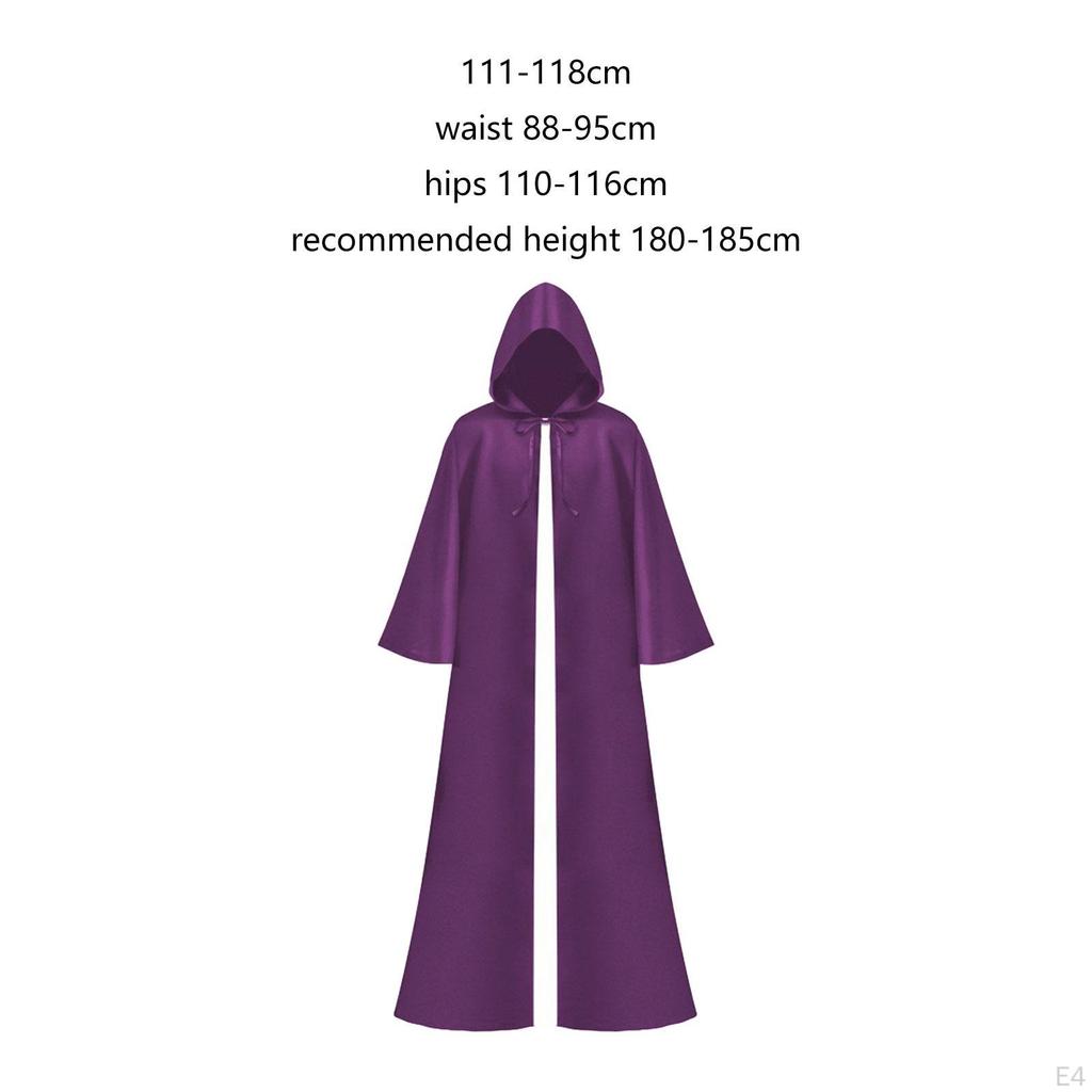 Halloween Umhang Maskerade Kleid up Teufel Outfit Lange Cape Tod Robe Cosplay für
