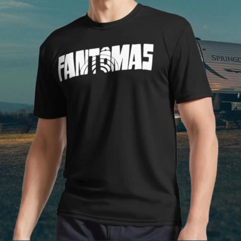 Fantomas Classic Active Logo T Shirt Funny Size S To 5xl Vintage Versatile Fashion Homme Soft Slightly Graphic