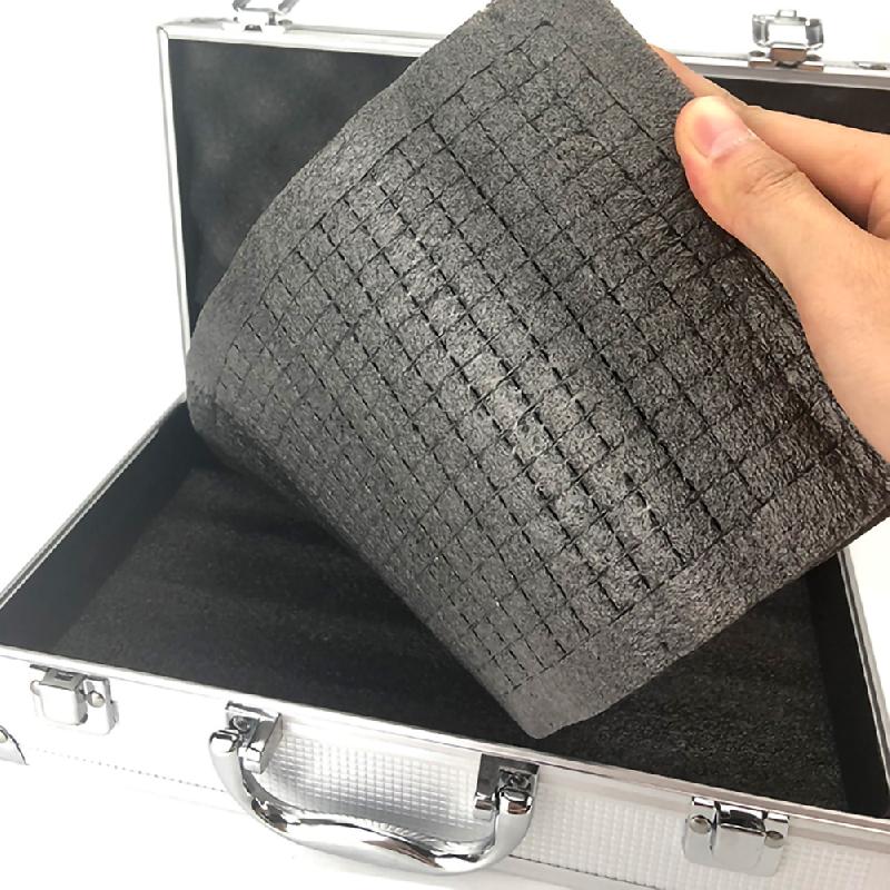 Portable Aluminum Tool Box Safety Equipment Toolbox Instrument Box Storage Case Suitcase Impact Resistant Case With Sponge