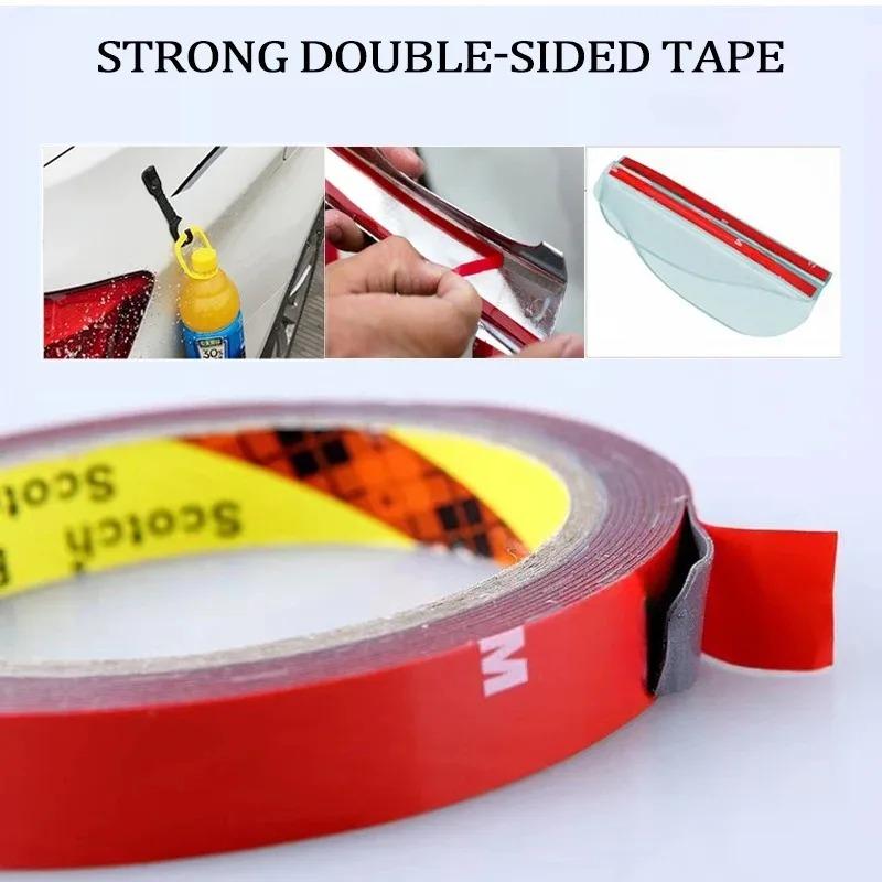 300CM Strong Permanent Double Sided Tape Acrylic Foam Adhesive Waterproof High Temperature Tape Sticker for Car Indoor DecorPinstriping Tape 3