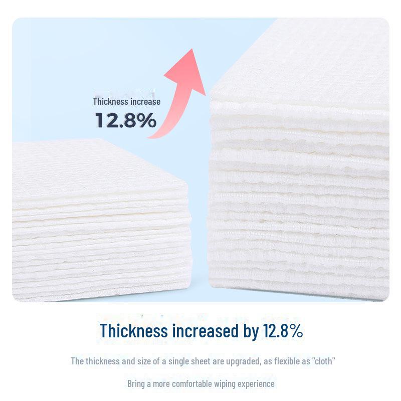 Pure Cotton Disposable Face Towels for Women - Soft and Gentle for Beauty Salons and Babies