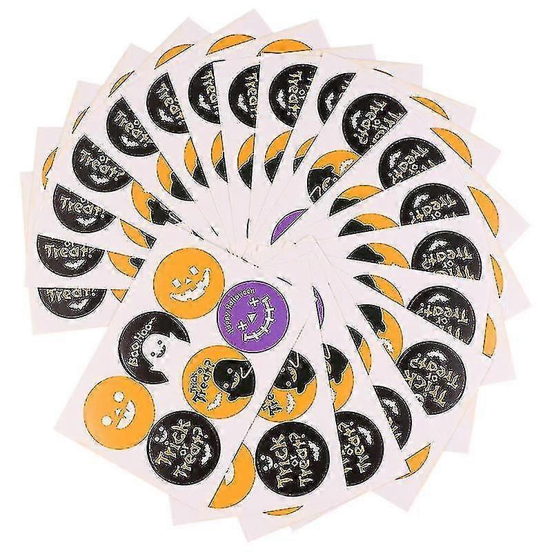 1 Set Halloween-Sticker für Halloween-Dekoration