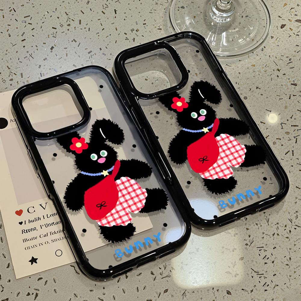 Hasenhülle für iPhone 11 12 13 iPhone 13 14 15 Pro 15 16 Pro Max Samsung A15 A16 A25 A26 A55 A56 S25 S24 S22 S23