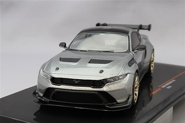 

IXO MODELS Ford Mustang GTD 2025 Металлический серый Готовая литая мини-модель MOC343 1/43