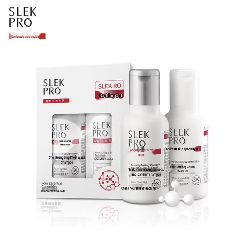 Slek PRO Scalp Care Wash & Shower Travel Set