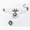 Vintage-Mode Gothic Armband handgemachte Spitze große Handgelenk Wrap Finger Armbänder & Armreifen für