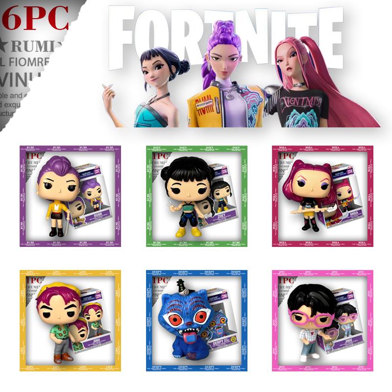 Awesome Boys Anime Demons Hunters Figure Rumi Zoey Mira Saja K-pop Toy