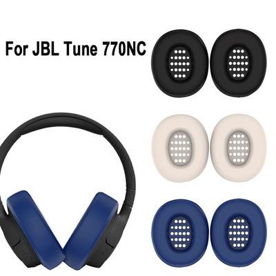 Silicone Ear Pads Cushion Cover Replacement Earmuff Protective Cover Headphone Accessories Protector for JBL Tune 770NC