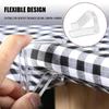 12pcs Tablecloth Clips Holders Transparent Holder Clips Windproof Table Cover Clamps For Restaurant Party Wedding Graduation