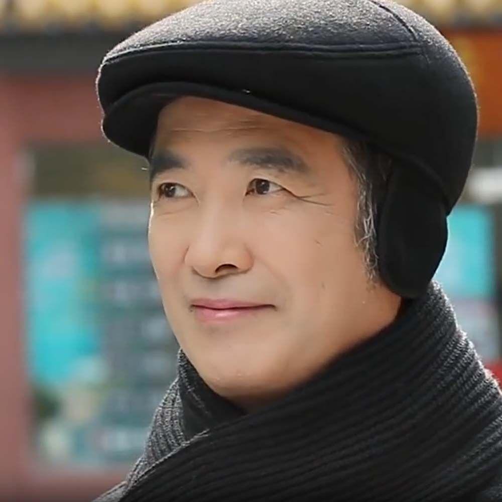 Headgear Earflap Woolen Hat Anti-cold Hooded Thermal Cap Classic Ear Protection Peaked Cap  Autumn
