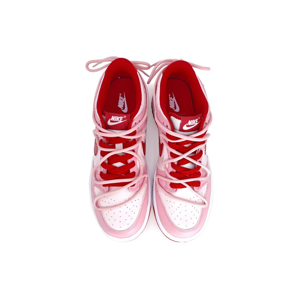 Nike Dunk Peach Blossom Slip Resistant Abrasion Resistant Low top Skateboard Shoes Women's Pink FB9109-119(Team318-)