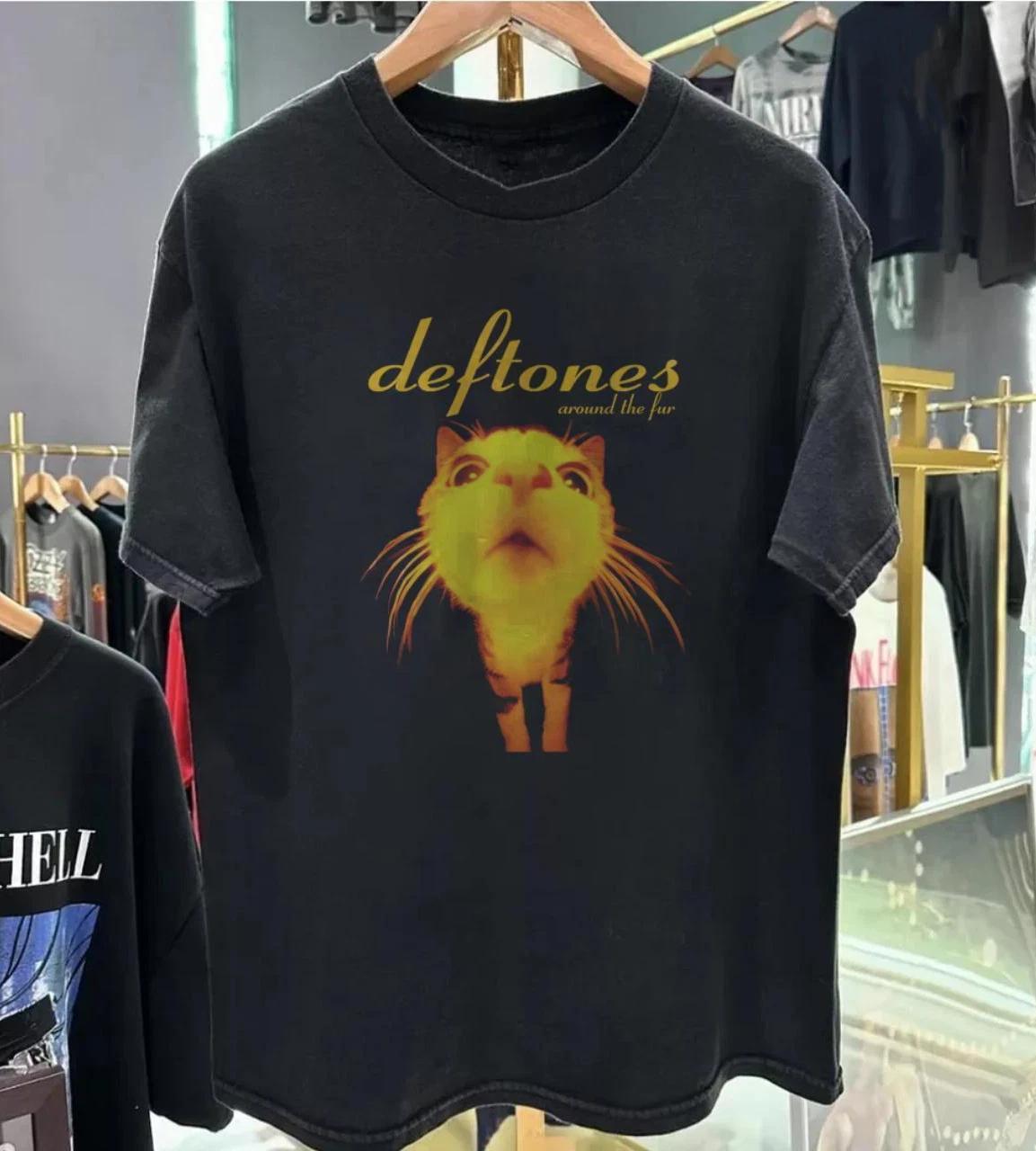 NEW Deftones Band Album Gift For Fans Cotton Black S-5XL T Shirt US067 3XL