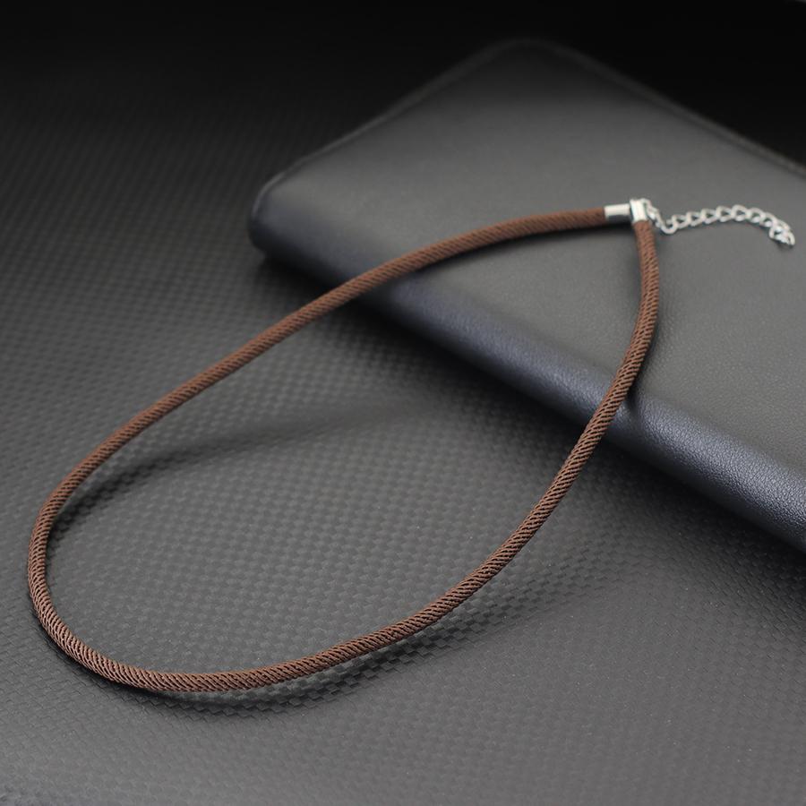 10 Barev Jednoduchý Styl Choker Náhrdelník Pro Muže Třída A 4mm Milánská Šňůra Límec Ležérní Doplňky na Krk Venkovní Cool Jezdecké Šperky