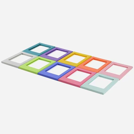 10Pcs Magnetic Photo Frame for Fujifilm Instax Mini Film Picture Display Frame Fridge Magnet 3-inch Mini