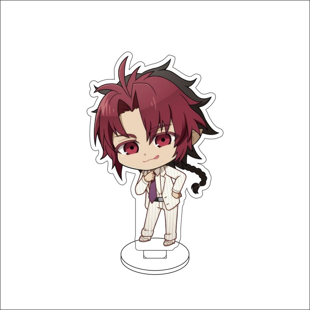 10CM Anime Seraph of the end Figure Stand Model Yuichiro Hyakuya/Shinoa Hiiragi Cute Desk Decor Standing Sign Gifts