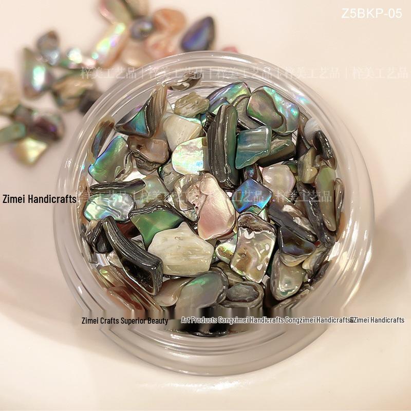 

Переливающиеся хлопья раковины абалона для DIY нейл-арта и ювелирных изделий