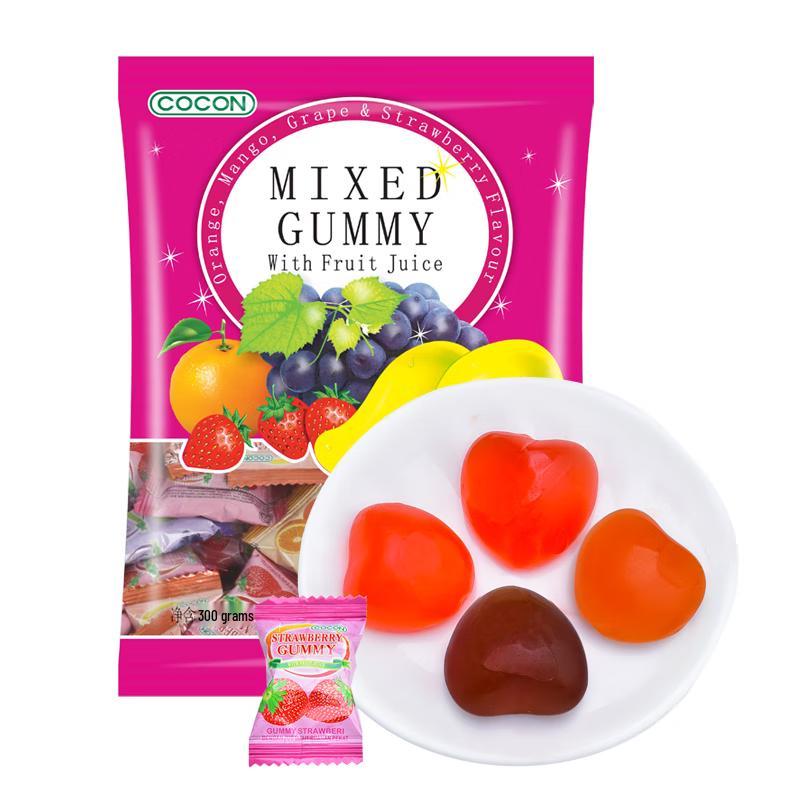 Cocon Multi-Flavor Fruit Jelly Candy
