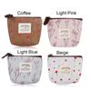 Fashion Card Holder Change Pouch Korean Style Floral Print Zipper Coin Purses Flower Canvas