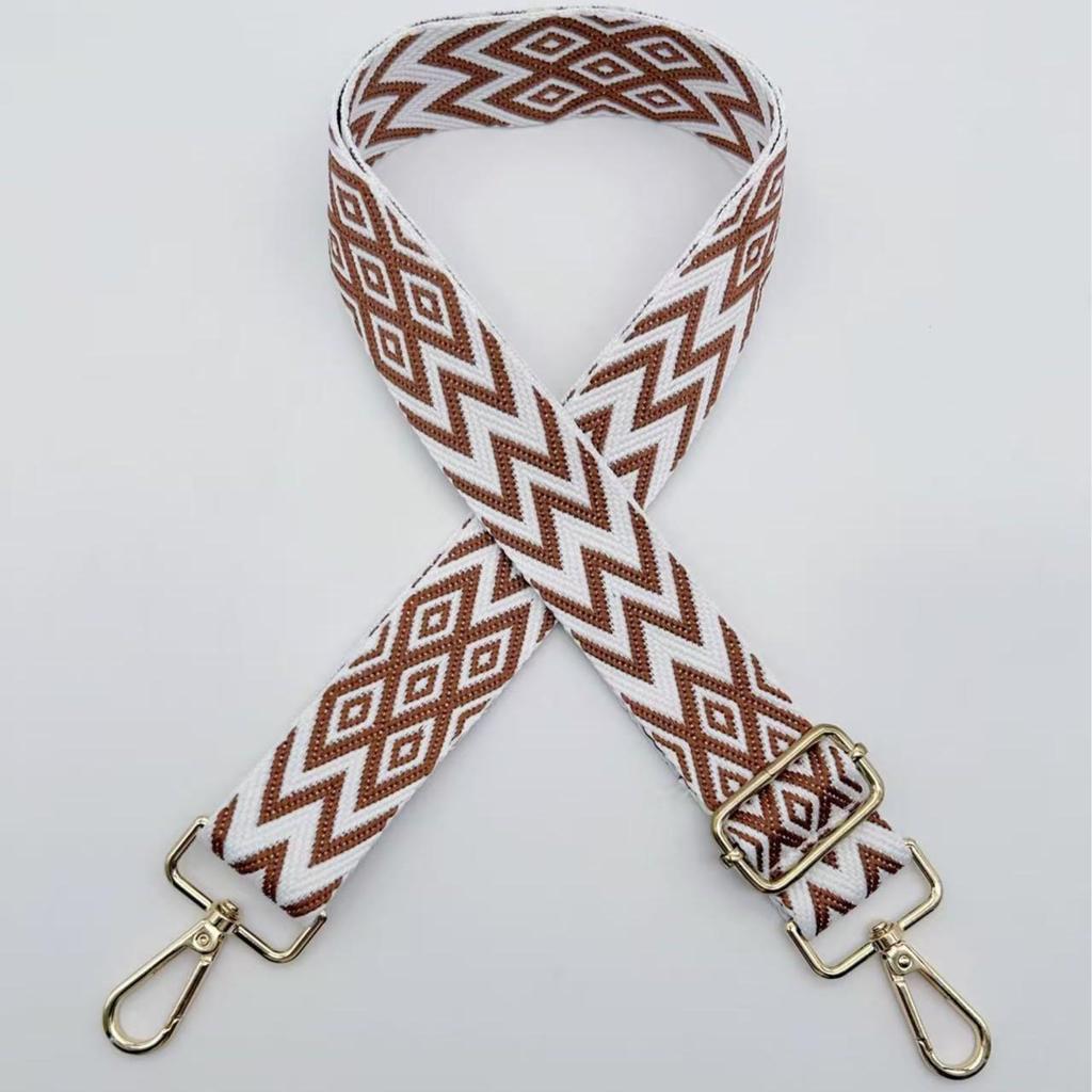 Adjustable Polyester Crossbody Shoulder Strap for Bags and Luggage