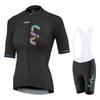 Womens Cycling Jersey Set Road Bike Outdoor Bicycle Wear Moisture Wicking