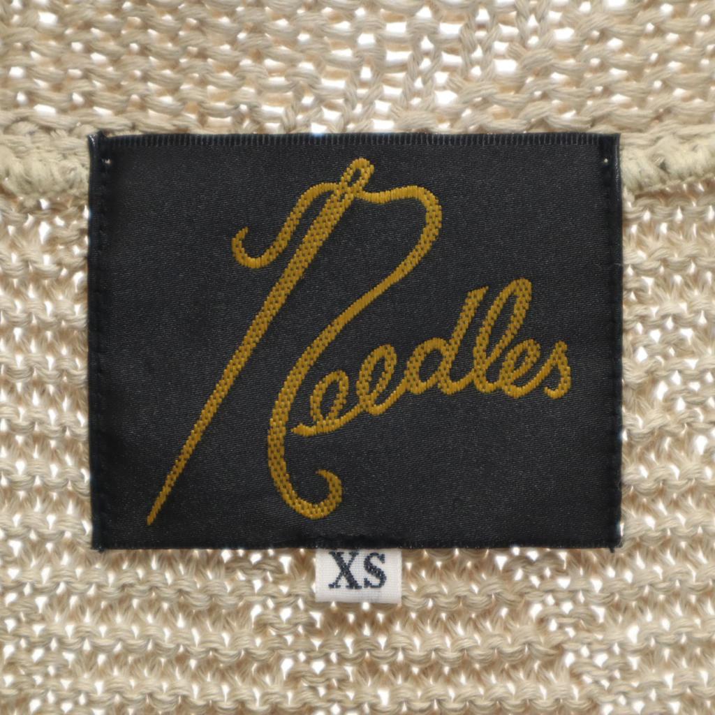 Needles Made In Japan Long Sleeve Cardigan XS Beige Men's Used