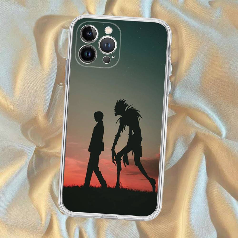 Anime Death Note Phone Case For iPhone 17 16 15 Plus X 14 11 12 13 Mini Pro Max Mobile Case