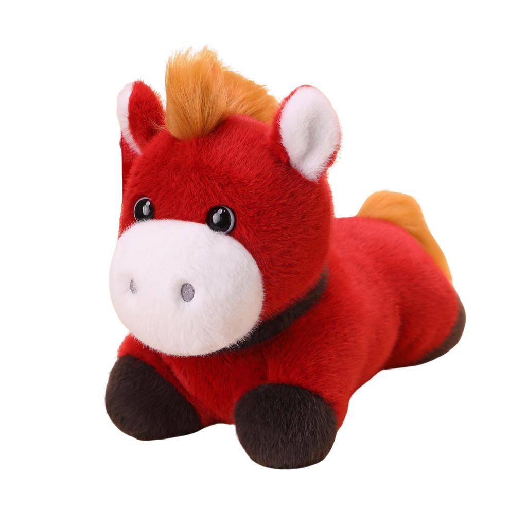 Toy Horse Plush With Soft Polyester Filling For New Year Gifts Celebrations And