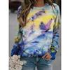 Autumn Pullovers & Long Sleeves Fashion New 3D Animal Print Urban Leisure Women's Round Neck Long Sleeved Pullover