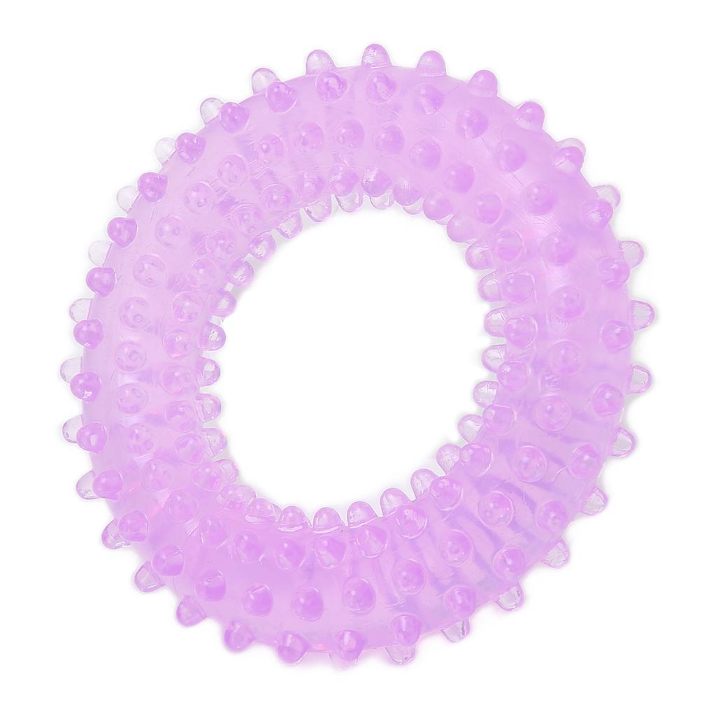 Finger Strengthener Annular Design Protruding Dot Design Good Elasticity Rehabilitation Grip for   Home