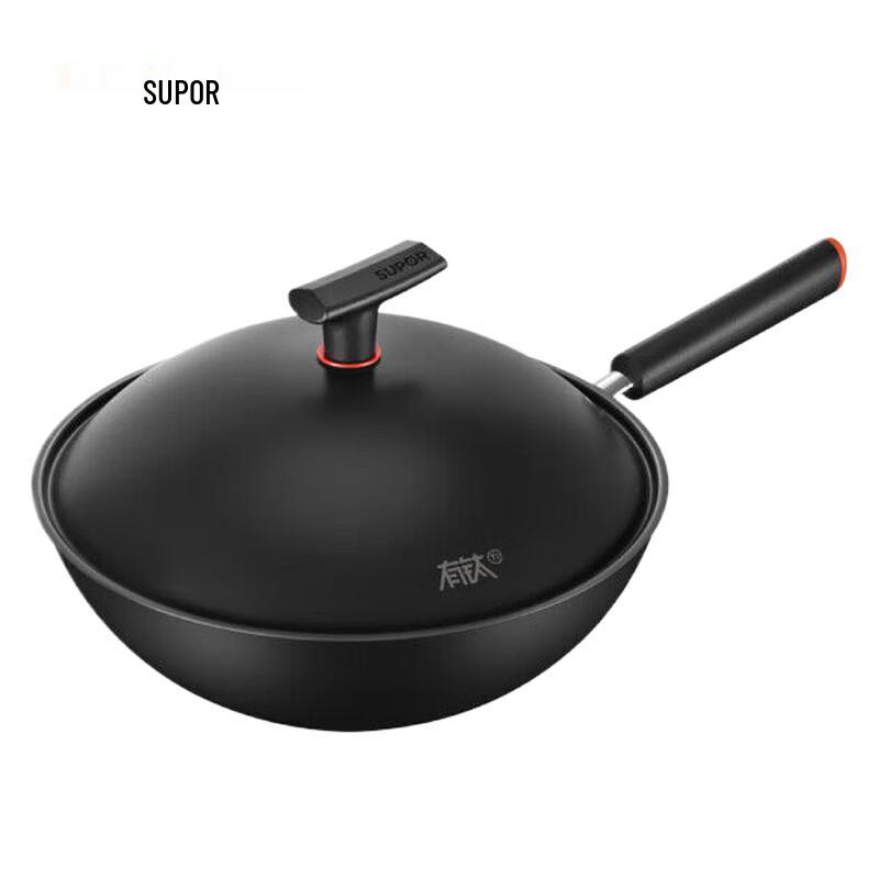 SUPOR Titanium Alloy Non-Stick Wok
