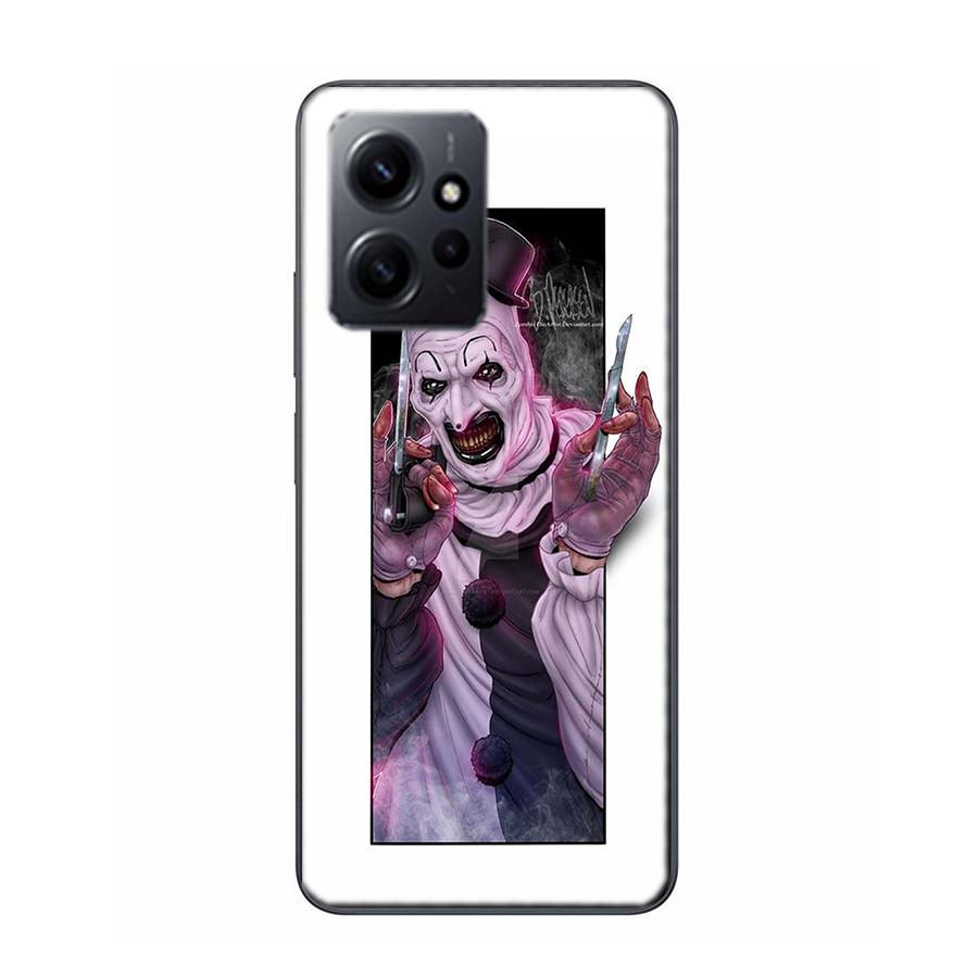 

Horror Movie Terrifier Phone Case For Redmi Note 14 15 Pro 5G 13 12 Pro Plus 11 11T 11E 11S 10 Pro 10S 9 9S Cover Cell Clear TPU Note 12 Pro Plus