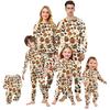 Family Matching Print Sets Pajamas Loungewear Outfits Family Matching Long Sleeve Tops+Pants Set