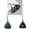 Unisex Triangle Key Pouch With Creative Design And Keychain Functionality