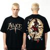 2026 Sommer Heißer Verkauf Alice: Madness Returns Spiel T-Shirt Y2k Unisex Vintage T-Shirts Hip Hop Gothic Baumwolle Übergroße T-Shirts