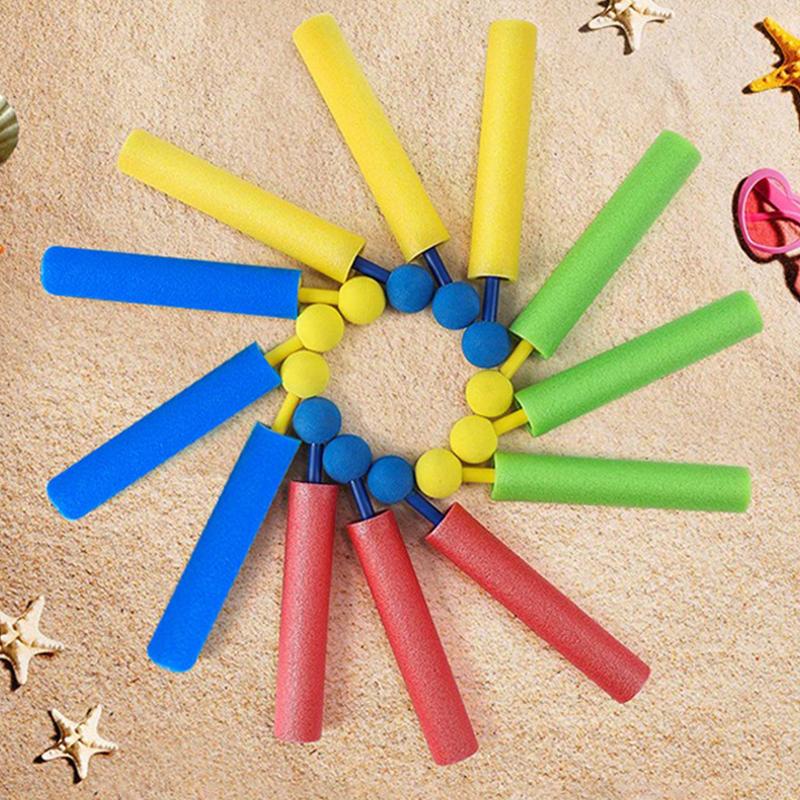 1/3/6PCS Assorted Color EVA Water Gun Pool Beach Garden Outdoor Water Games Prop Water Squirter Suitable for Party Gathering ZYF