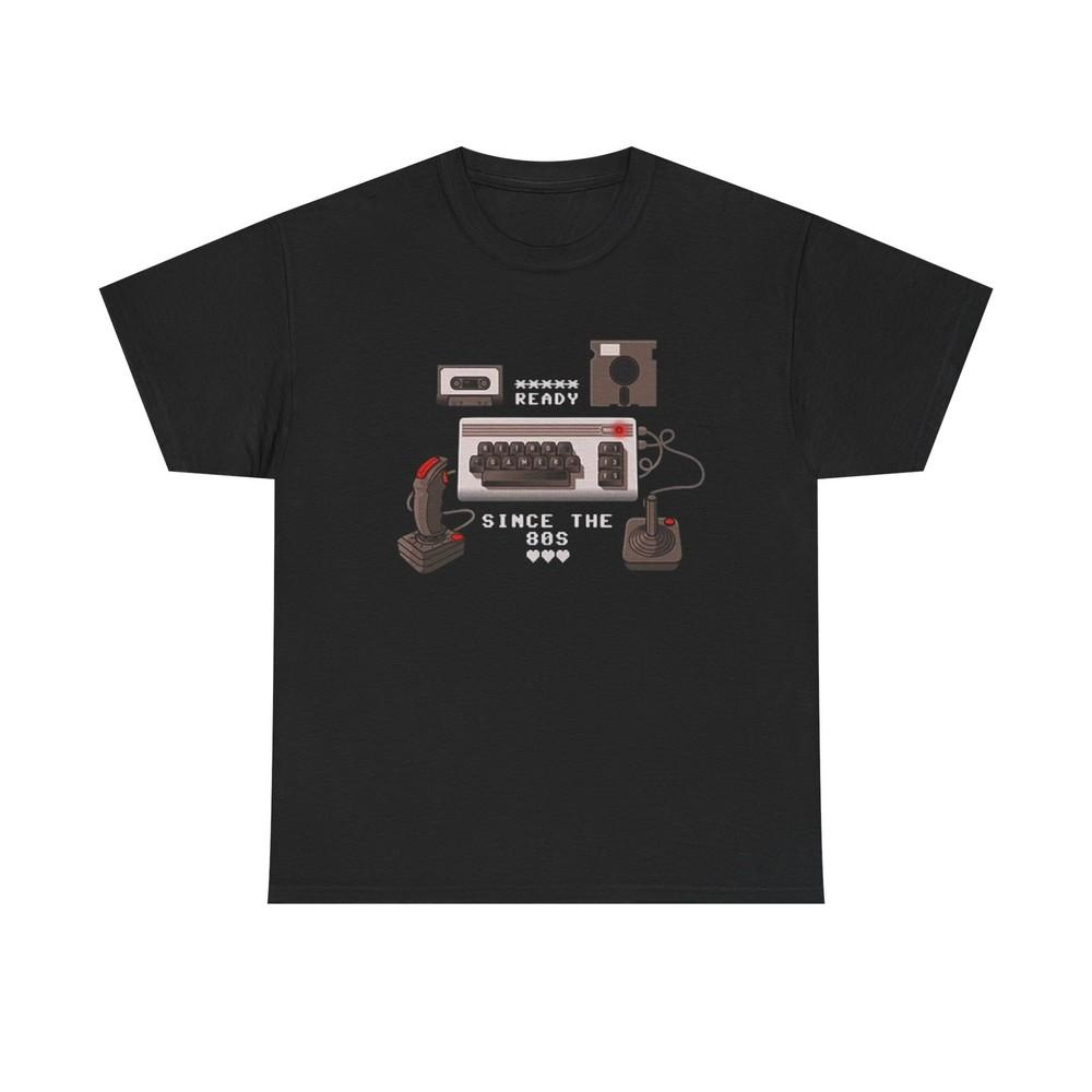 

Vintage Gaming Set T Shirt Retro 80s Video Games Unisex Heavy Cotton Tee Unisex T-Shirt XXXXL