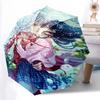 Fantasy Anime Artistry Folding umbrella Suitable for all seasons Suitable for all seasons Gift printing travel