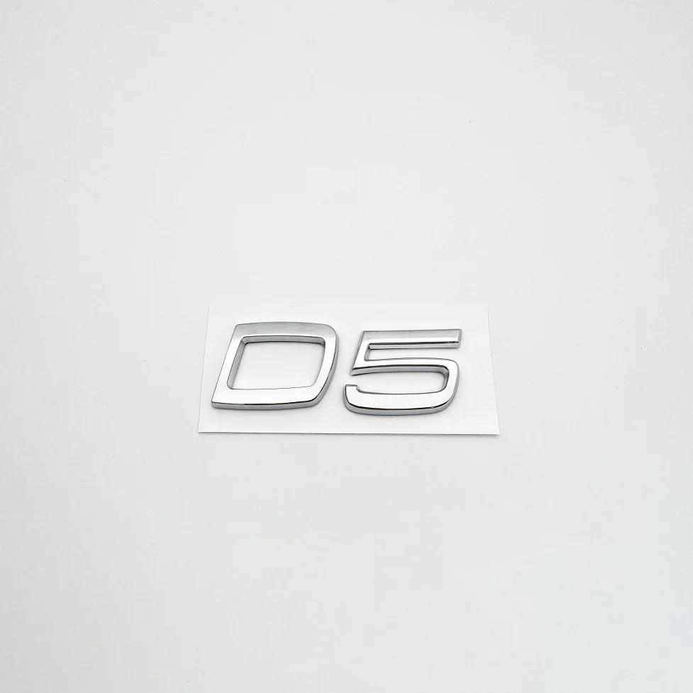 Metal para Coche D2 D3 D4 D5 D6 D7 Letras Logo Emblema de Maletero Insignia Pegatina Para Volvo S40 S60 V40 V50 XC40 XC60 V70 V60 S90 C30 XC90