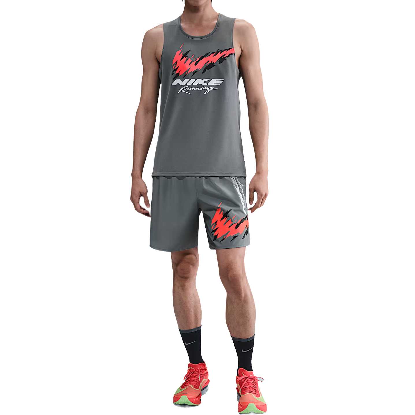 

Nike Miler Dri-Fit Fashion Simple Versatile Trendy Tank Top Men Tops HV6909-084 2XL